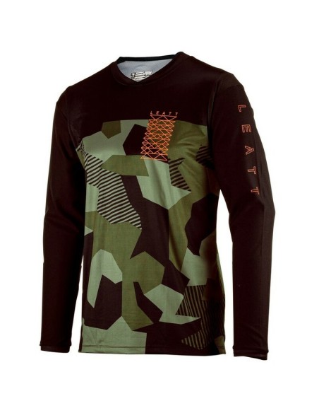 Jersey Infantil Leatt MTB Gravity 4.0 Camuflaje