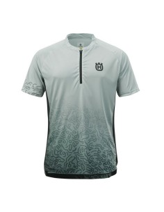 Jersey Manga Corta Husqvarna Discover Gris