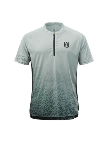 Jersey Manga Corta Husqvarna Discover Gris