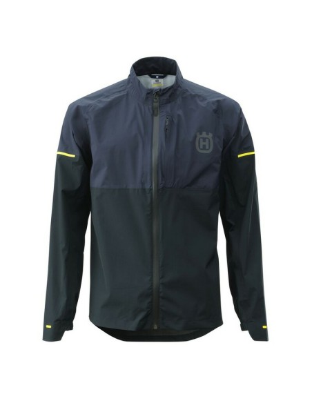 Chubasquero Impermeable Husqvarna Discover Azul/Negro