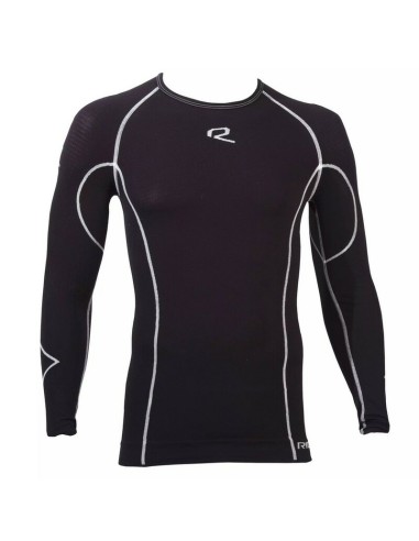 Camiseta Interior Manga Larga Riday Light Negro/Plata
