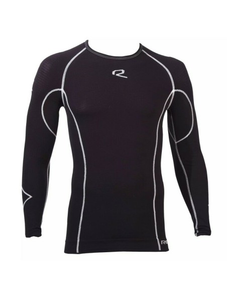 Camiseta Interior Manga Larga Riday Light Negro/Plata