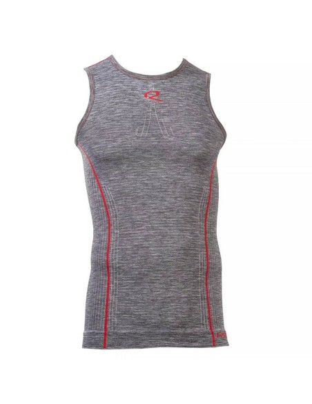 Camiseta sin Mangas Riday Light Gris/Rojo