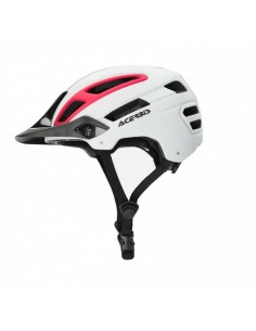 Casco Acerbis Doublep Blanco/Rosa