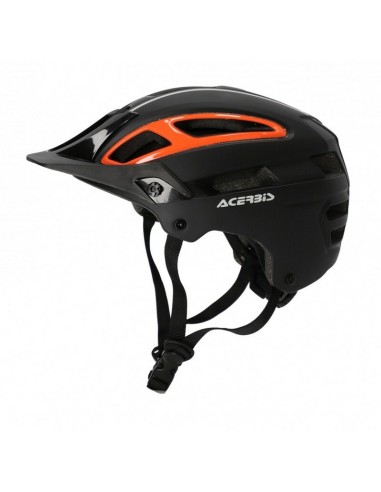 Casco Acerbis Doublep Negro/Naranja