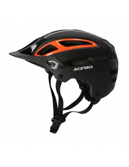 Casco Acerbis Doublep Negro/Naranja