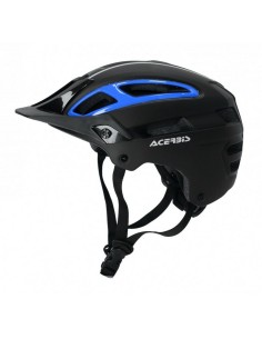 Casco Acerbis Doublep Negro/Azul