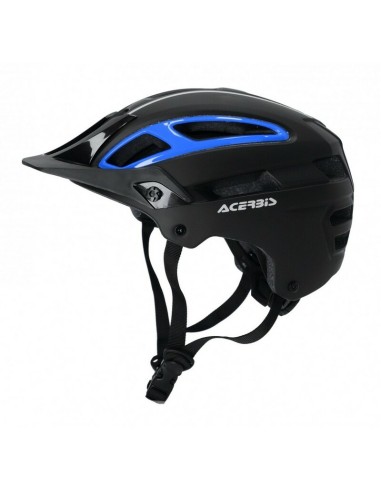 Casco Acerbis Doublep Negro/Azul