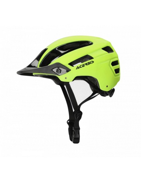 Casco Acerbis Doublep Amarillo Flúor/Negro
