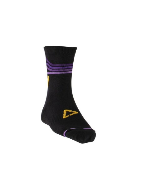 Calcetines Leatt MTB Negro/Morado