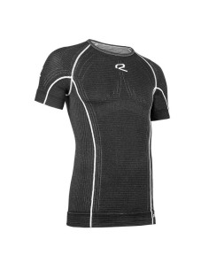 Camiseta Interior Manga Corta Riday Light Negro/Plata