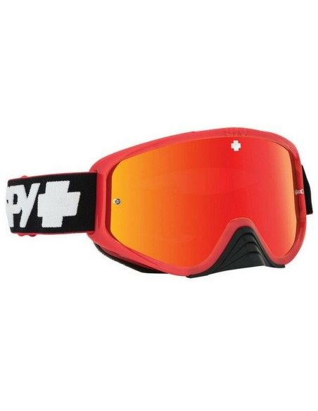 Gafas Spy Woot Race Slice HD Ahumada Negro/Rojo