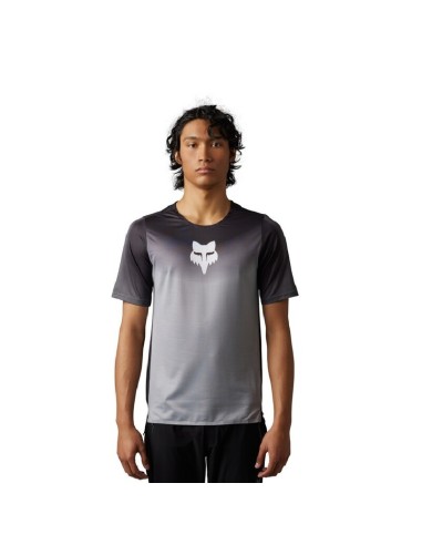 Jersey Manga Corta Fox Flexair Novah Gris