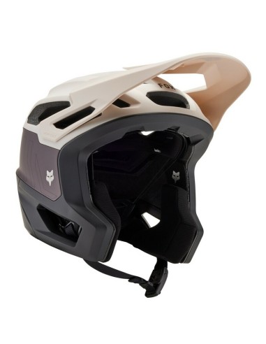 Casco Fox Dropframe Pro Runn Morado