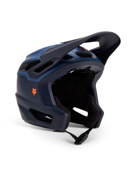 Casco Fox Dropframe Pro Runn Azul Oscuro