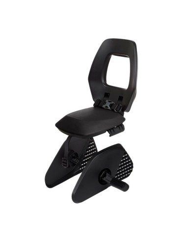 Portabebé Bobike One Junior Negro/Gris Oscuro