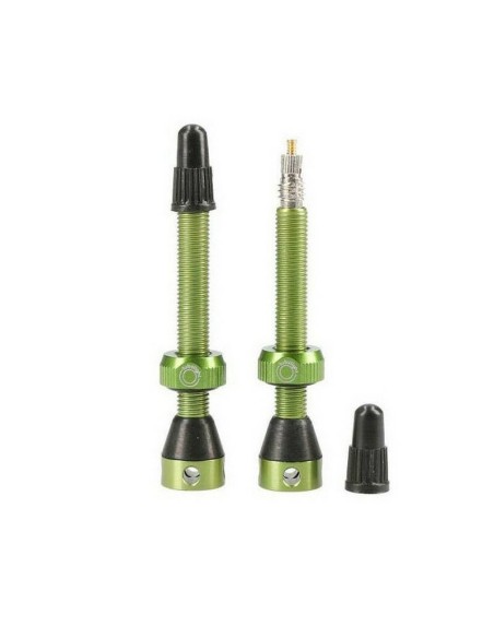 Juego Válvulas Aluminio Tubolight Verde