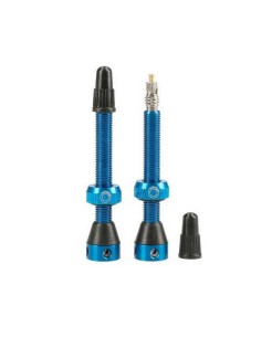 Juego Válvulas Aluminio Tubolight Azul