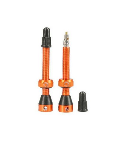 Juego Válvulas Aluminio Tubolight Naranja