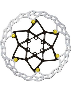 Disco de Freno Galfer MTB Flotante Floreado Ø203x2.0mm Oro