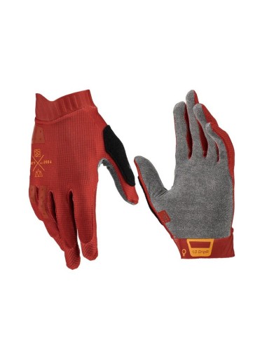 Guantes Mujer Leatt MTB 1.0 GripR Rojo