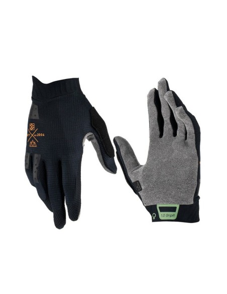 Guantes Mujer Leatt MTB 1.0 GripR Negro/Gris