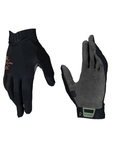 Guantes Mujer Leatt MTB 1.0 GripR Negro