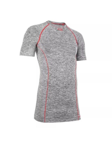 Camiseta Interior Manga Corta Riday Medium Gris/Rojo