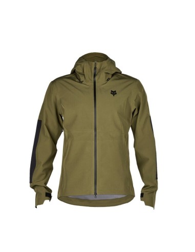 Chaqueta Impermeable Fox Defend 3L Verde Oliva