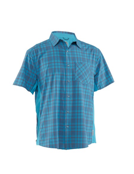 Camisa Manga Corta Club Ride Azul