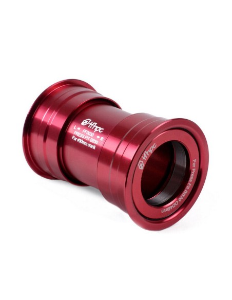 Pedalier TFHPC PF30 para Eje de 30 MM Rojo