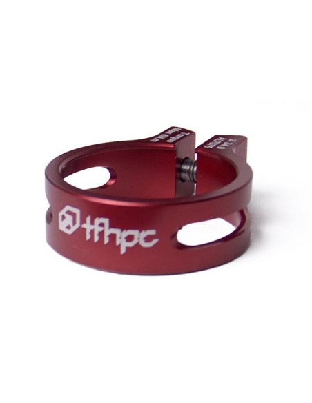 Brida De Sillín con Tornillo TFHPC Pro 34,9 MM Rojo