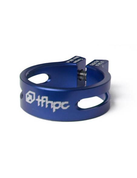 Brida De Sillín con Tornillo TFHPC Pro 34,9 MM Azul