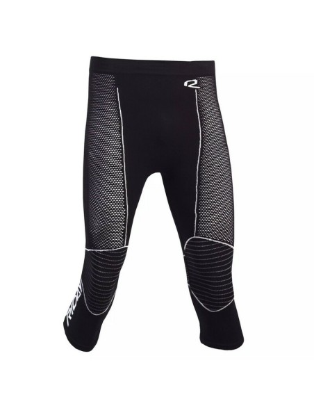 Mallas 3/4 Riday Medium Negro/Plata