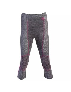 Mallas 3/4 Mujer Riday Medium Gris/Rosa