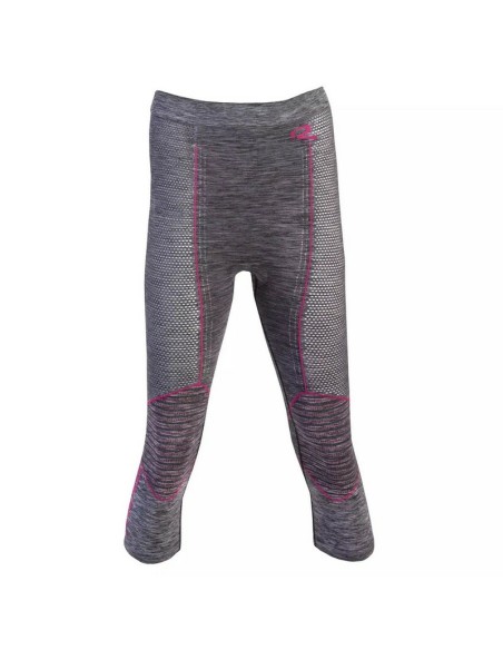 Mallas 3/4 Mujer Riday Medium Gris/Rosa