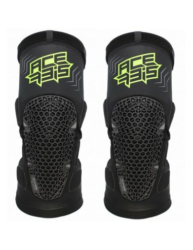Rodilleras Acerbis MTB Skay Negro/Amarillo Fluor