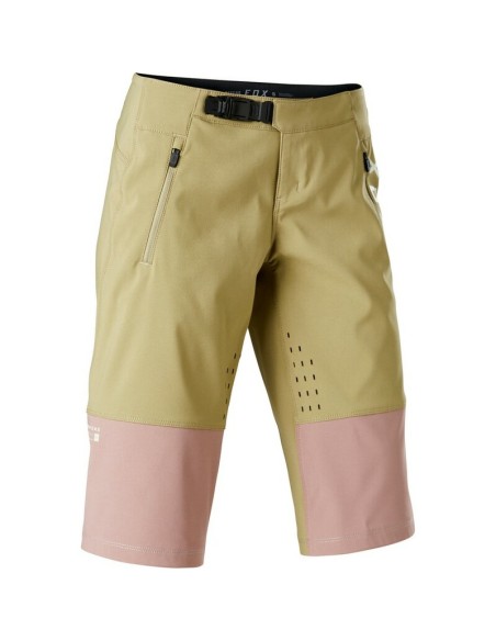 Pantalón Corto Mujer Fox Defend Beige