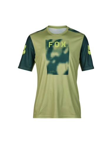 Jersey Manga Corta Fox Ranger Race Taunt Verde
