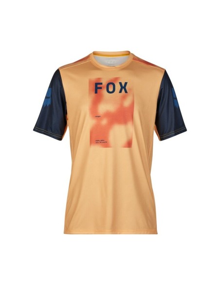 Jersey Manga Corta Fox Ranger Race Taunt Naranja