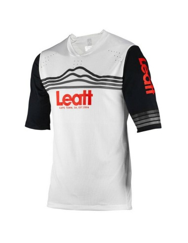 Jersey Manga 3/4 Leatt MTB Enduro 3.0 Blanco