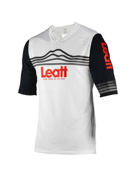 Jersey Manga 3/4 Leatt MTB Enduro 3.0 Blanco