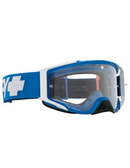 Gafas Spy Foundation Checkers Transparente HD Azul