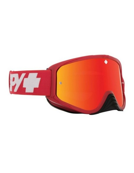 Gafas Spy Woot Race Checkers HD Ahumada Espejo Rojo