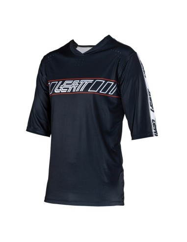 Jersey Manga Corta Leatt MTB Enduro 3.0 Negro