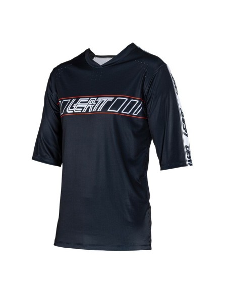 Jersey Manga Corta Leatt MTB Enduro 3.0 Negro