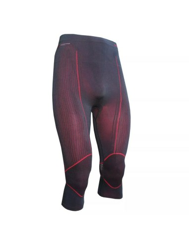 Mallas 3/4 Riday Light Nexus Active Negro/Rojo