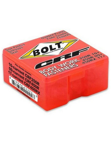 Kit Tornillería de Plásticos Bolt Honda CRF 250 R 10-21 CRF 450 R 09-20