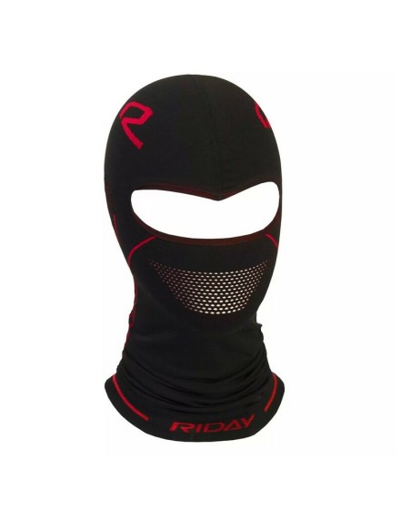 Balaclava Riday Pro Light Negro/Rojo