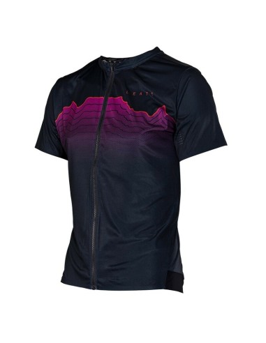 Maillot Leatt MTB Trail 3.0 Negro